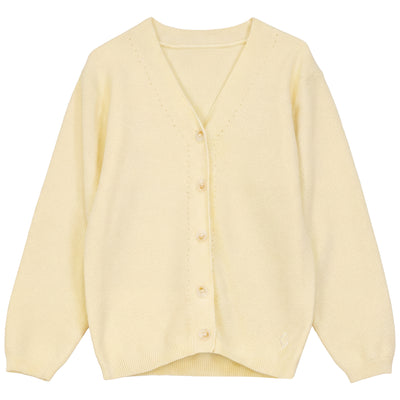 Calla Lili Boys Knit Cardigan - Yellow