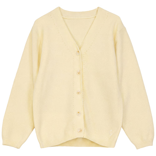 Calla Lili Knit Cardigan - Yellow