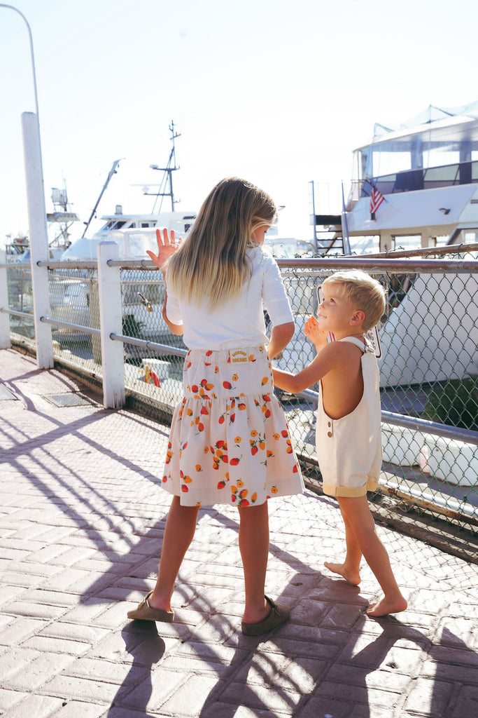 Calla Lili Baby Boy Garden Romper - Berry