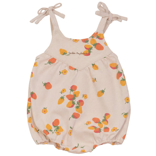Calla Lili Baby Girl Strawberry Romper