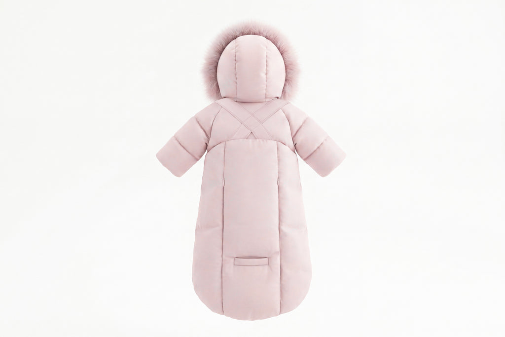 Pramie Girls Snow Suit - Mauve