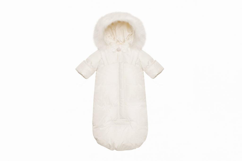 Pramie Boys Snow Suit - Ivory