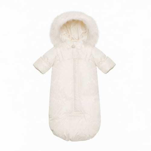Pramie Boys Snow Suit - Ivory