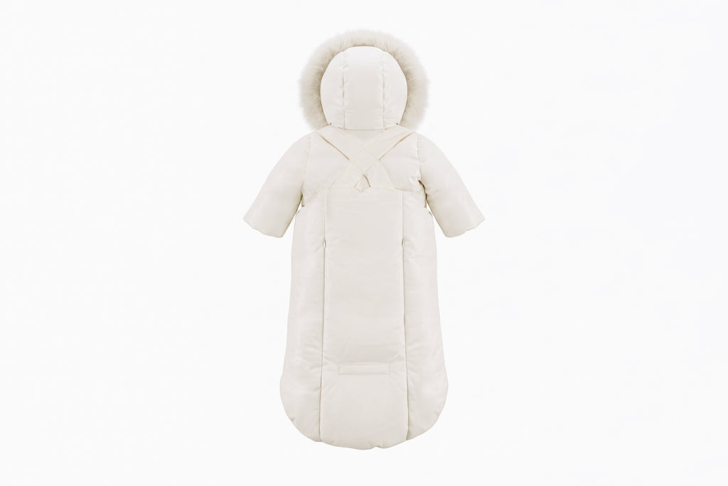 Pramie Boys Snow Suit - Ivory
