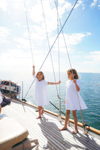 Load image into Gallery viewer, Calla Lili Girls Linen Dress With Scallops