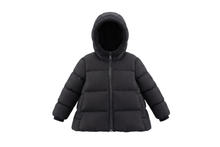 Load image into Gallery viewer, Pramie Girls Pleat Jacket - Black