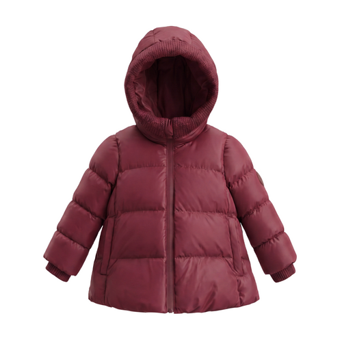 Pramie Girls Pleat Jacket - Red