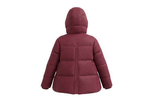 Pramie Girls Pleat Jacket - Red