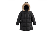 Load image into Gallery viewer, Pramie Long Coat - Black