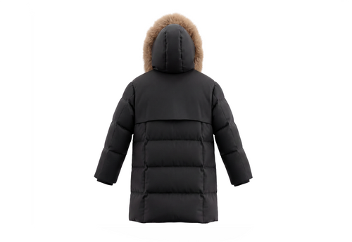 Pramie Long Coat - Black
