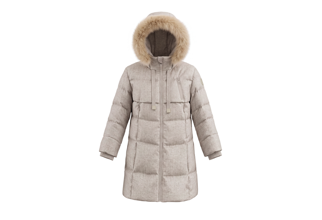 Pramie Long Coat - Camel