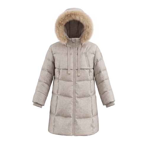 Pramie Long Coat - Camel