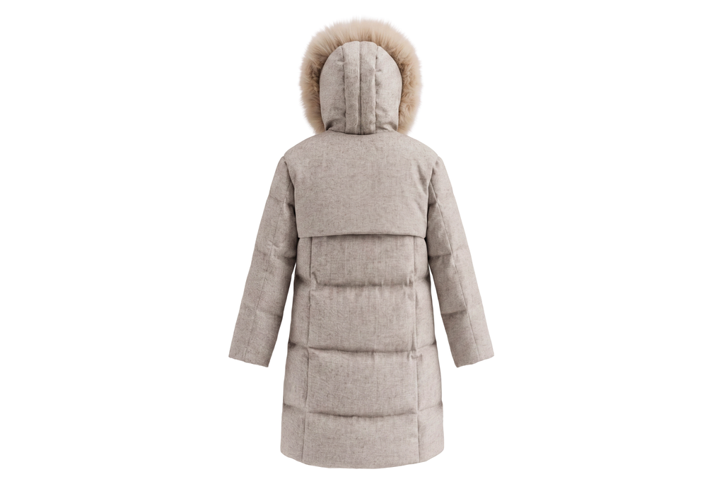 Pramie Long Coat - Camel
