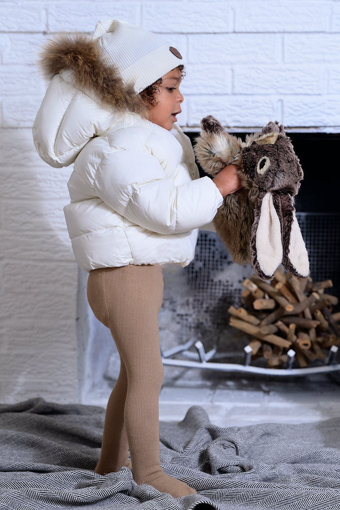 Denali Infant Classic Bomber - Winter White