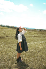 Load image into Gallery viewer, Calla Lili Girls Shirt With Smocking At Neck - Cream