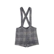 Load image into Gallery viewer, Le Bourdon Plaid Print Overall - Grey