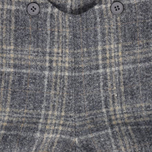 Load image into Gallery viewer, Le Bourdon Plaid Print Overall - Grey