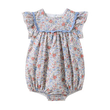 Load image into Gallery viewer, Limonana Floral Breeze Romper