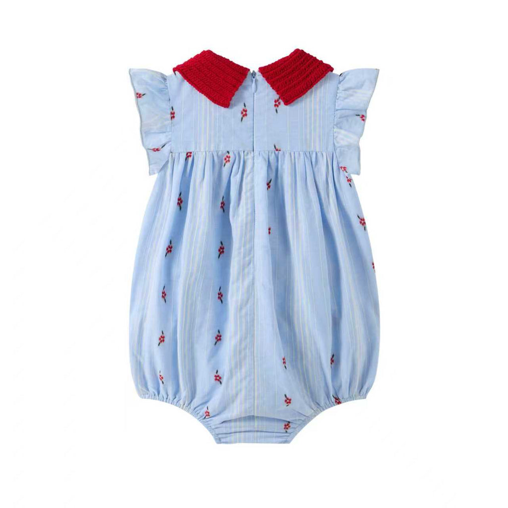 Limonana Sky Weave Romper