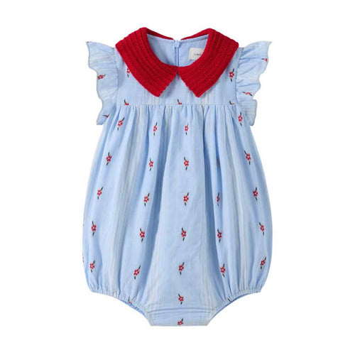 Limonana Sky Weave Romper