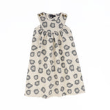 Bamboo Leopard Piped Jumper - Beige