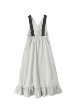 Load image into Gallery viewer, Valentina Wool Paneled Jumper And Ribbed Contrast Ruffle Trim Turtleneck Set - Grey