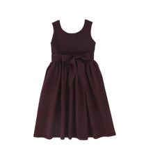 Load image into Gallery viewer, Bamboo Flare Knit Jumper And Collar Tissue Blouse Set - Burgundy/Lilac