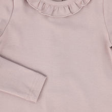 Load image into Gallery viewer, Bamboo Ruffle Collar Onesie - Lilac