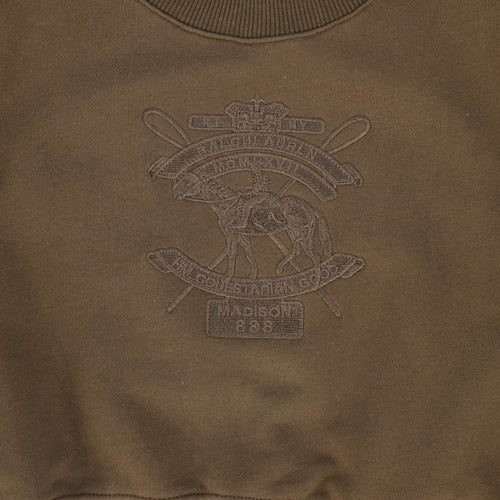 Bace Embroidered Logo Polo - Brown