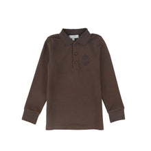 Load image into Gallery viewer, Bace Embroidered Logo Polo - Brown