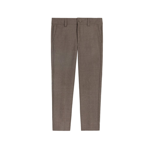 Looms Fair Isle Collection Pants - Taupe