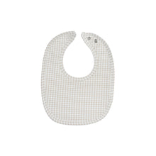 Load image into Gallery viewer, Ely's &amp; Co Gingham Teddy Collection Bib - Tan