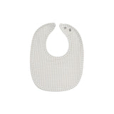Ely's & Co Gingham Teddy Collection Bib - Tan