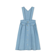 Load image into Gallery viewer, Velvette Label Light Denim Strap Jumper