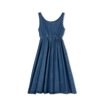 Velvette Label Denim Waisted Jumper