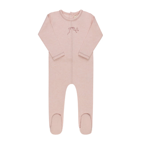 Ely's & Co Bird Seam Collection Footie - Pink