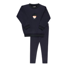 Load image into Gallery viewer, Ely's &amp; Co French Terry Scottish Collection 2Pc Set - Navy