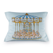 Load image into Gallery viewer, Teddy's Merry Go Cushion Blueberry Biscuit