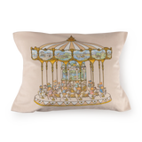 Teddy's Merry Go Cushion Vanilla Bean
