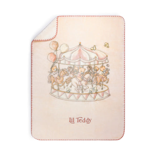 Lil Teddy’s Merry Go Snuggle Sugary Pink