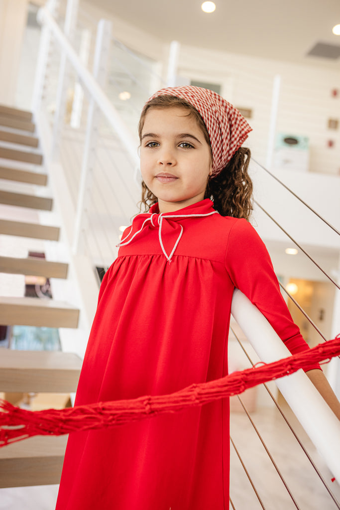 Limonana Coastal Dress - Red