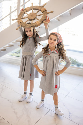 Limonana Coastal Dress - Grey