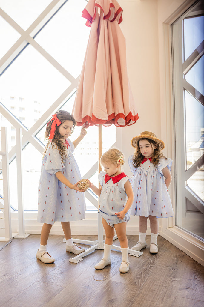 Limonana Sky Weave Romper