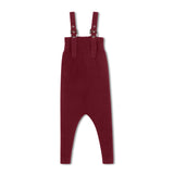 Byke Knit Buckle Romper - Wine