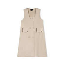 Load image into Gallery viewer, Byke Double Breasted Jumper - Cream