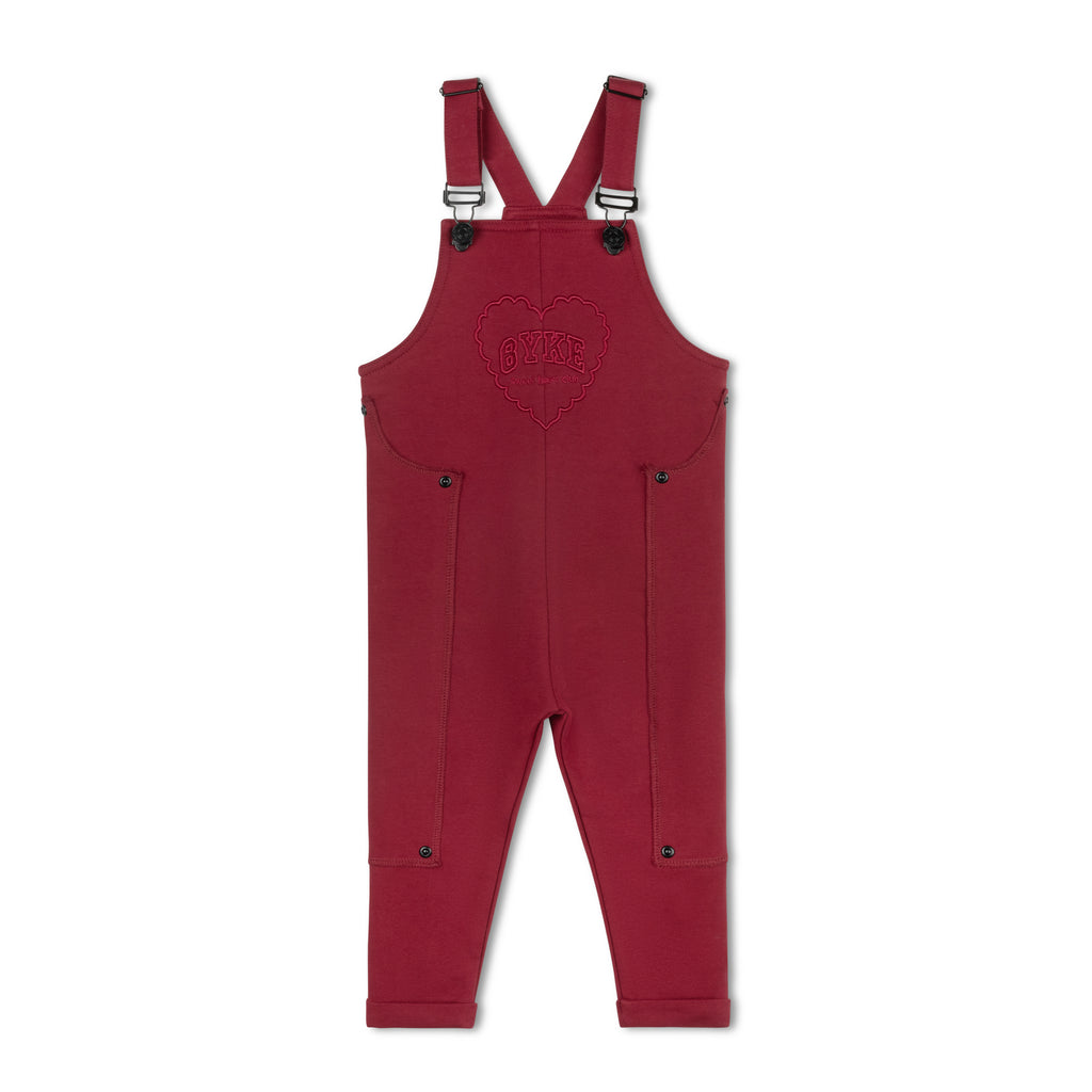Byke Patch Romper - Cranberry
