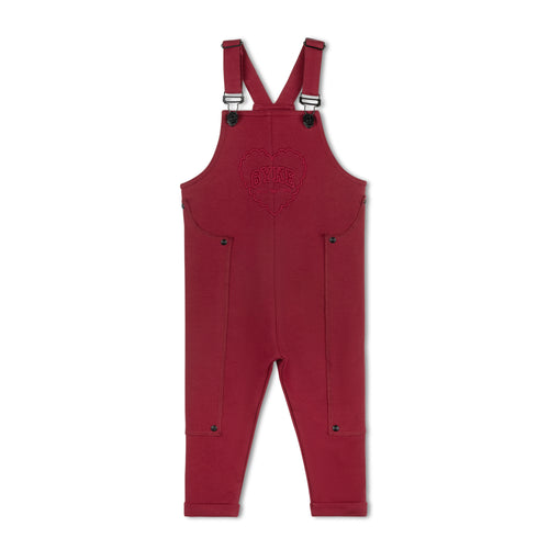 Byke Patch Romper - Cranberry