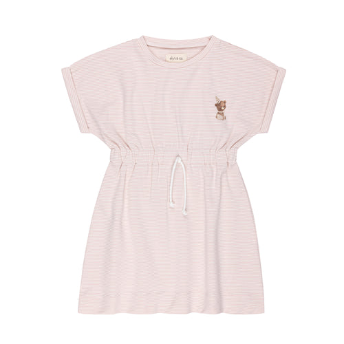 Ely's & Co Organic Bear Collection Dress - Pink