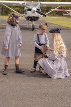 Load image into Gallery viewer, Limonana Windsor Checked Dress - Navy Plaid