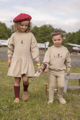 Limonana Storybook Dress - Oat